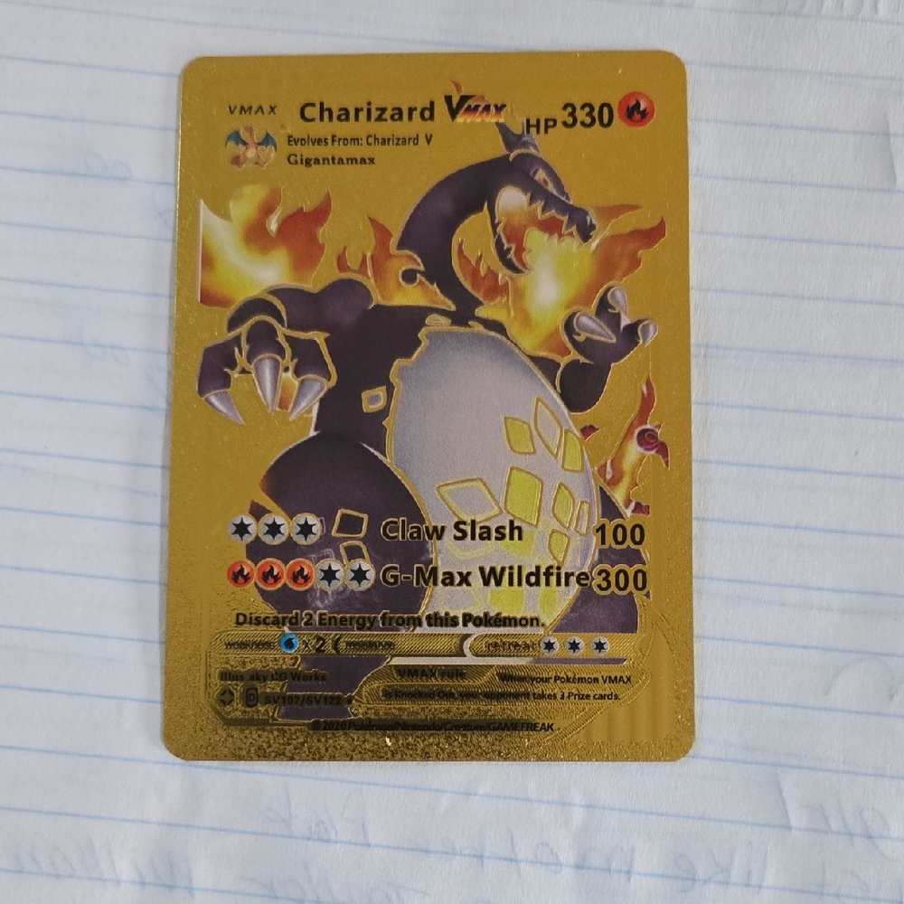 Charizard VMAX Pokémon Card